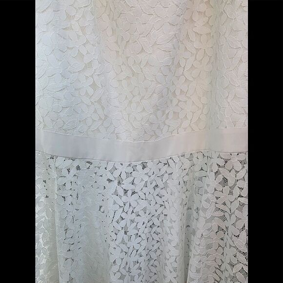 MILLY white lace strapless dress. NWT - Picture 11 of 14